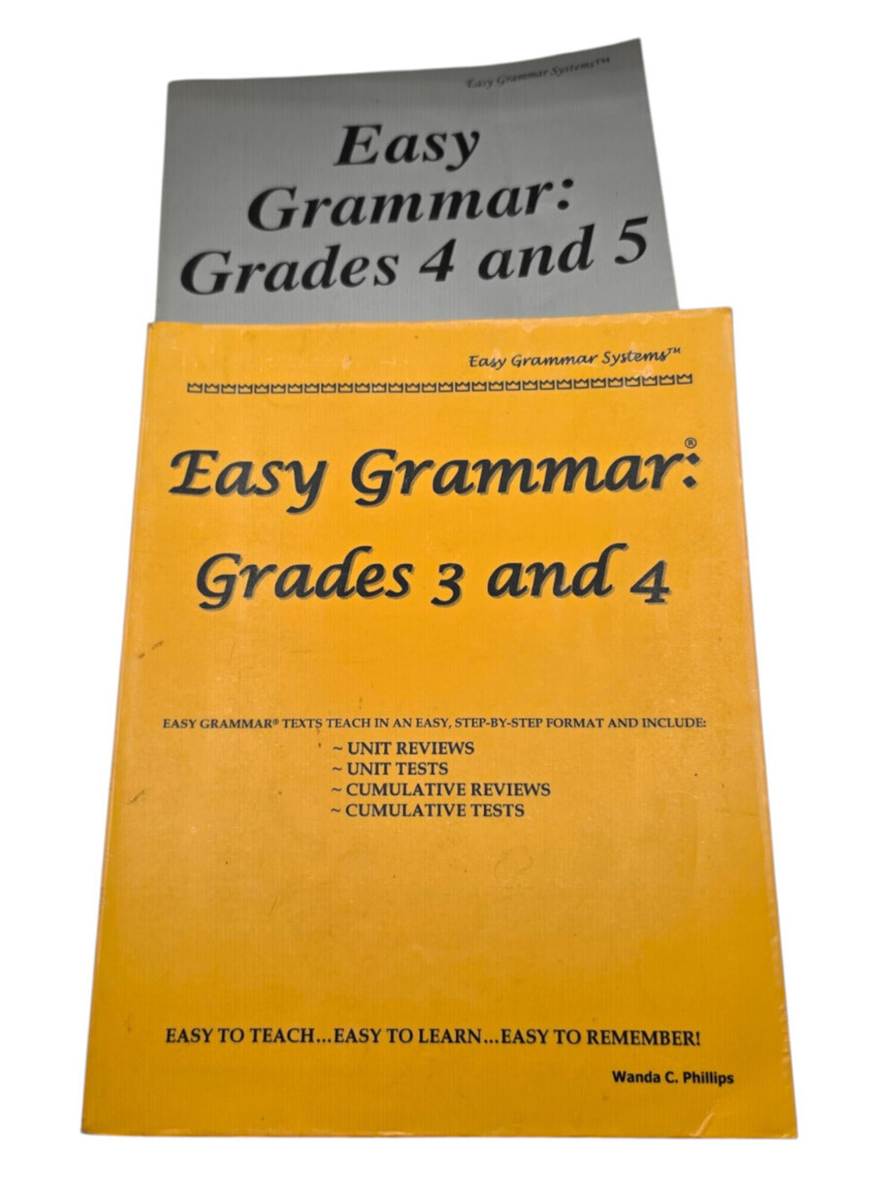 Easy Grammar: Grades (3 and 4) and (4 and 5) By Wanda C Phillips